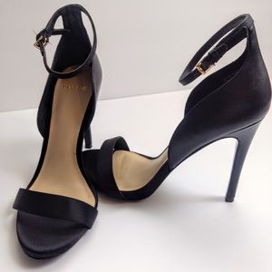 Marciano black leather sandals